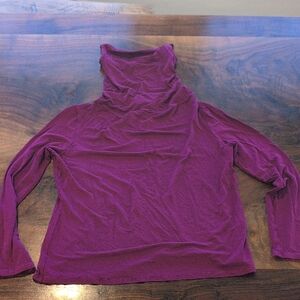 Purple Long Sleeve Relaxed Tee